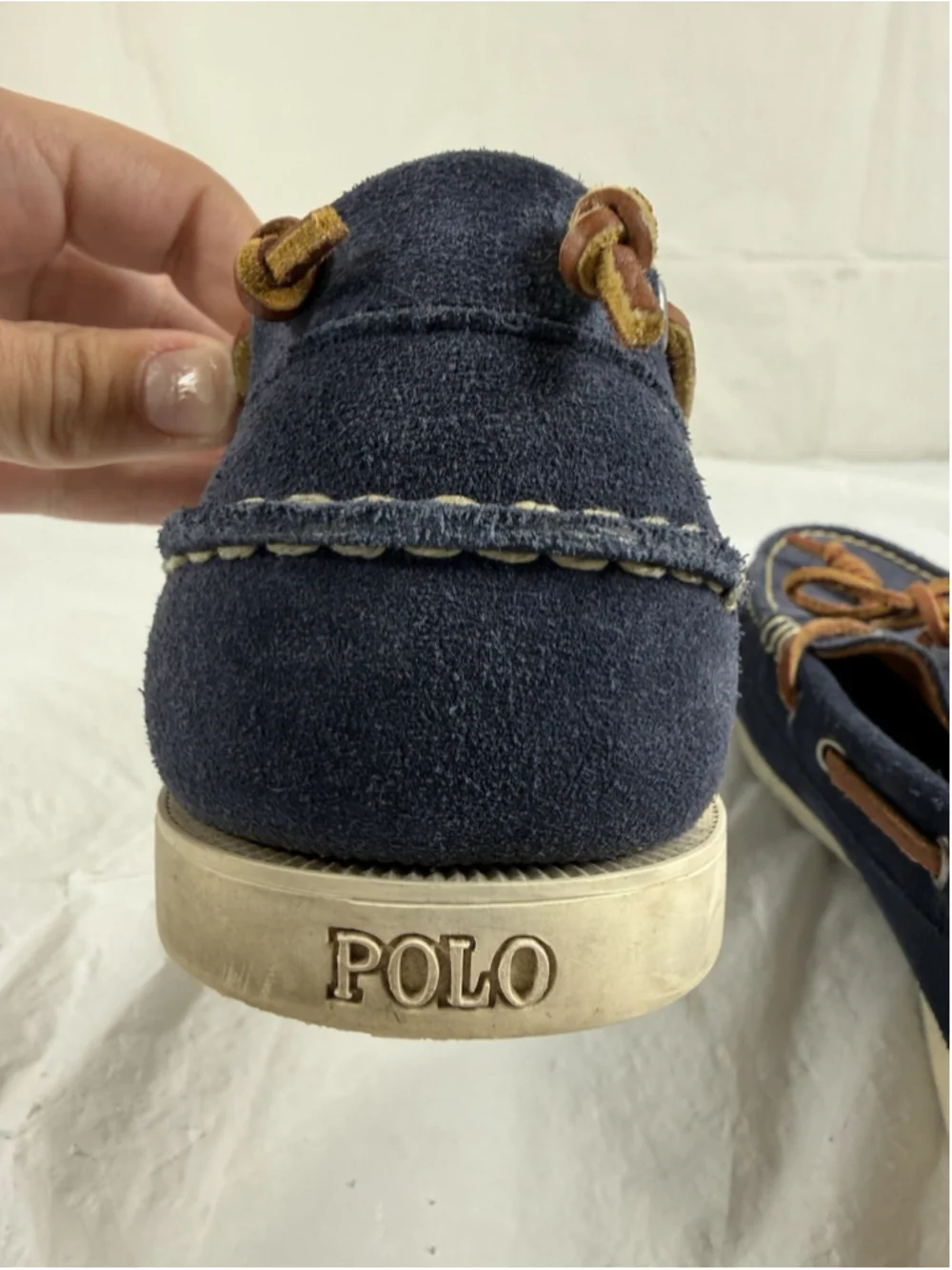 Polo Ralph Lauren Millard Suede Boat Shoes Men’s Size 9M $195